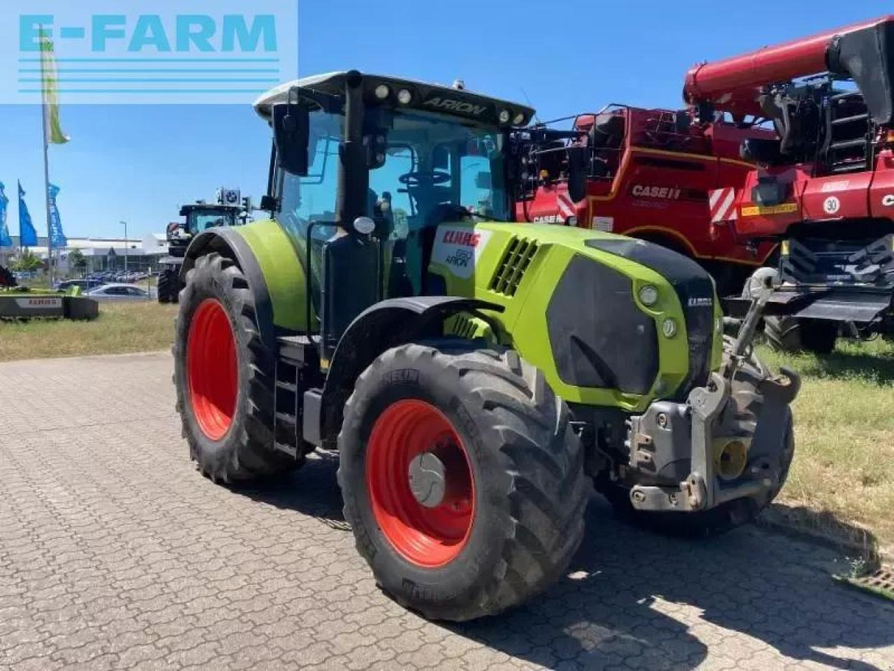 CLAAS arion 660 cmatic cebis CMATIC CEBIS - Farm tractor: picture 3 CLAAS arion 660 cmatic cebis CMATIC CEBIS - Farm tractor: picture 3