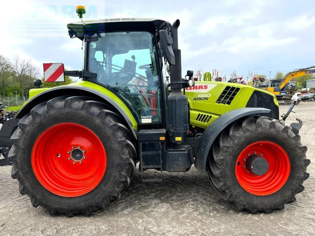 CLAAS arion 660 cmatic cebis, maxi care protect 2028, CMATIC CEBIS - Farm tractor: picture 4 CLAAS arion 660 cmatic cebis, maxi care protect 2028, CMATIC CEBIS - Farm tractor: picture 4