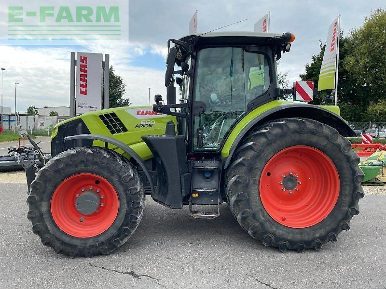 CLAAS arion 660 cmatic cebis preisreduziert CMATIC CEBIS - Farm tractor: picture 4 CLAAS arion 660 cmatic cebis preisreduziert CMATIC CEBIS - Farm tractor: picture 4