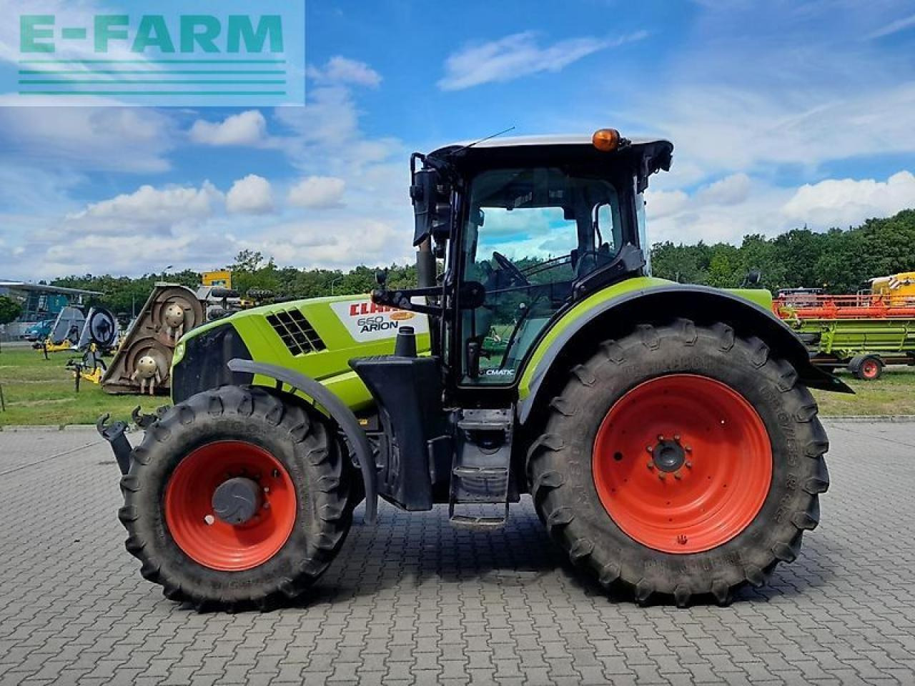 CLAAS arion 660 cmatic cis CMATIC CIS - Farm tractor: picture 1 CLAAS arion 660 cmatic cis CMATIC CIS - Farm tractor: picture 1