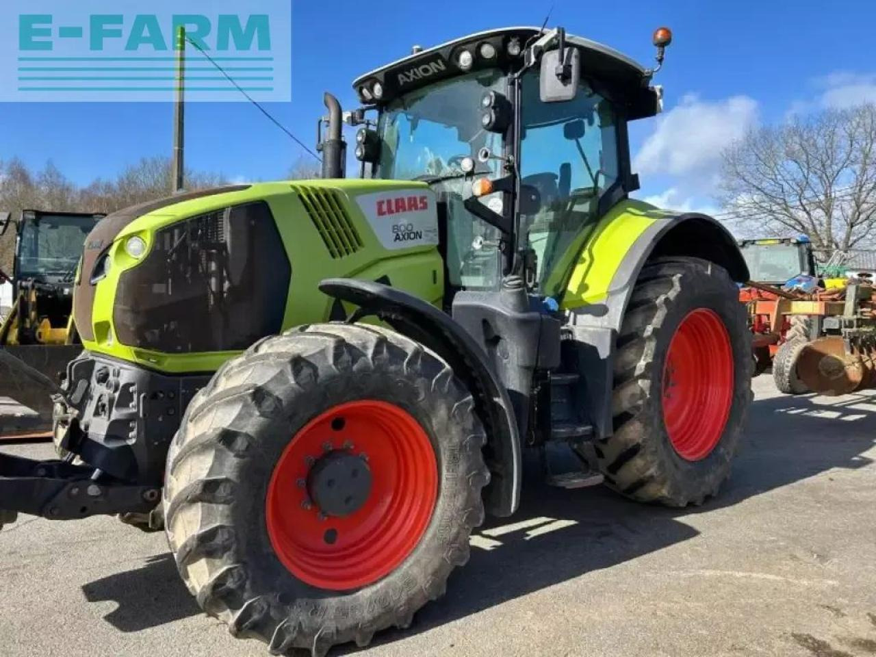 CLAAS axion 800 - Farm tractor: picture 1 CLAAS axion 800 - Farm tractor: picture 1