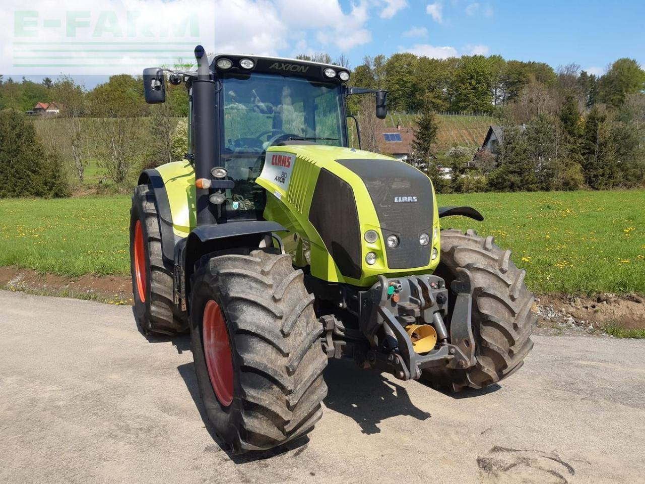 CLAAS axion 810 c-matic CMATIC - Farm tractor: picture 1 CLAAS axion 810 c-matic CMATIC - Farm tractor: picture 1