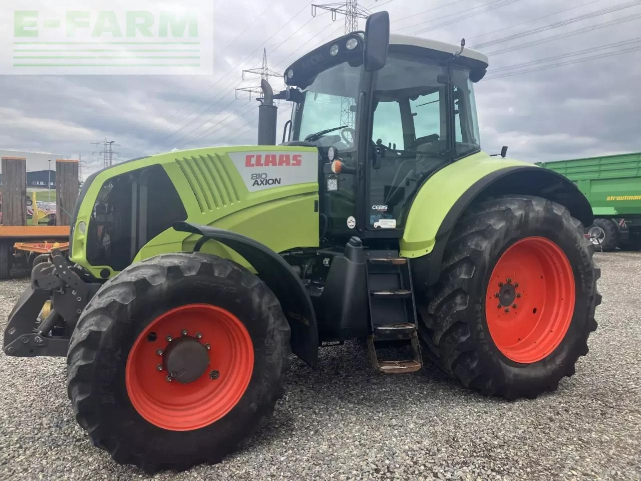 CLAAS axion 810 c-matic CMATIC - Farm tractor: picture 2 CLAAS axion 810 c-matic CMATIC - Farm tractor: picture 2