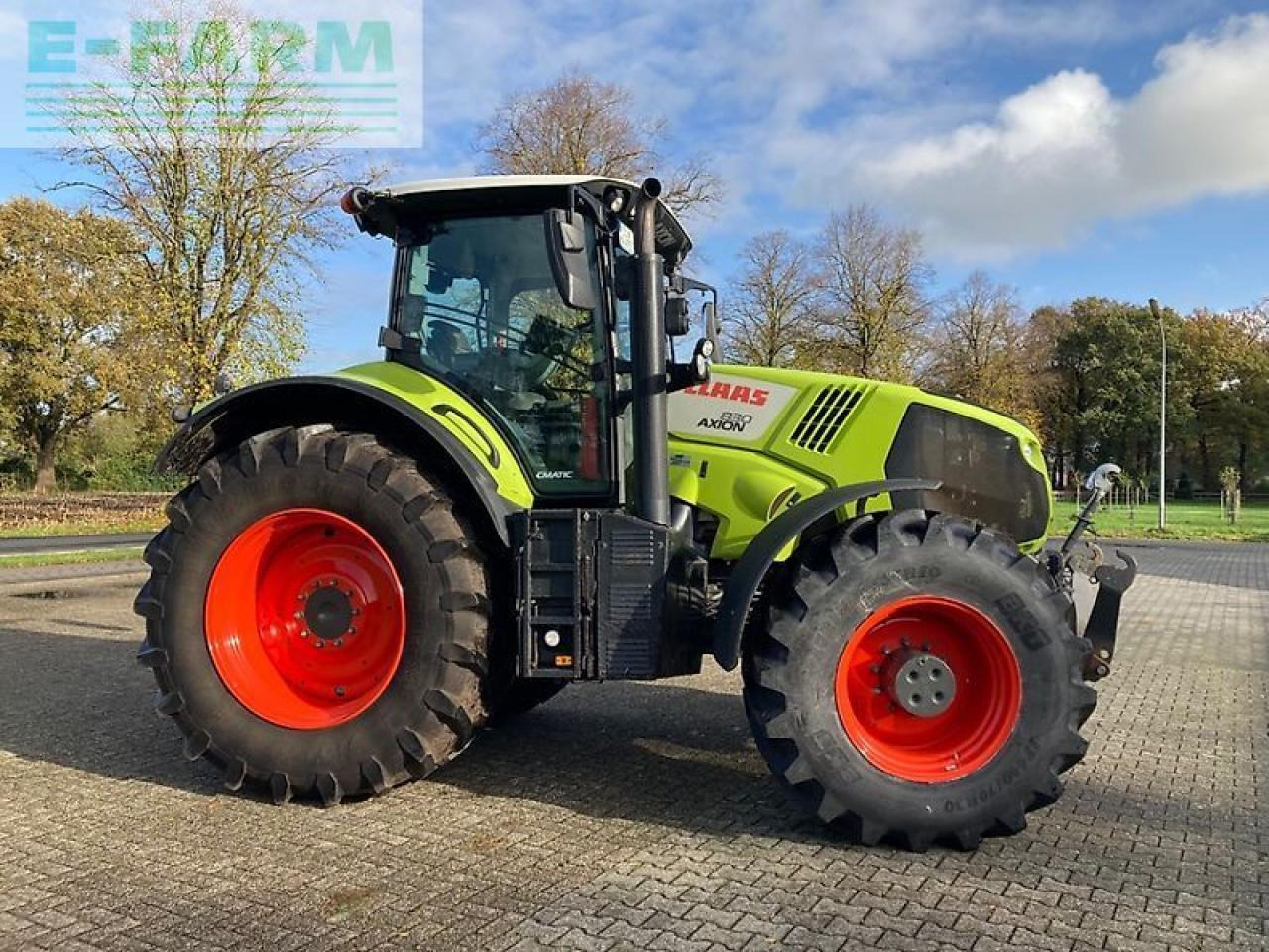 CLAAS axion 830 cebis - Farm tractor: picture 4 CLAAS axion 830 cebis - Farm tractor: picture 4