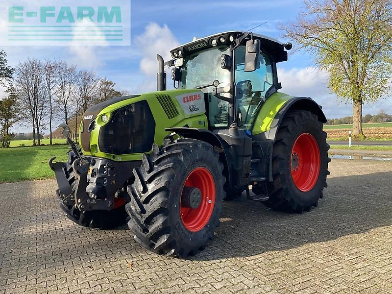 CLAAS axion 830 cebis - Farm tractor: picture 1 CLAAS axion 830 cebis - Farm tractor: picture 1