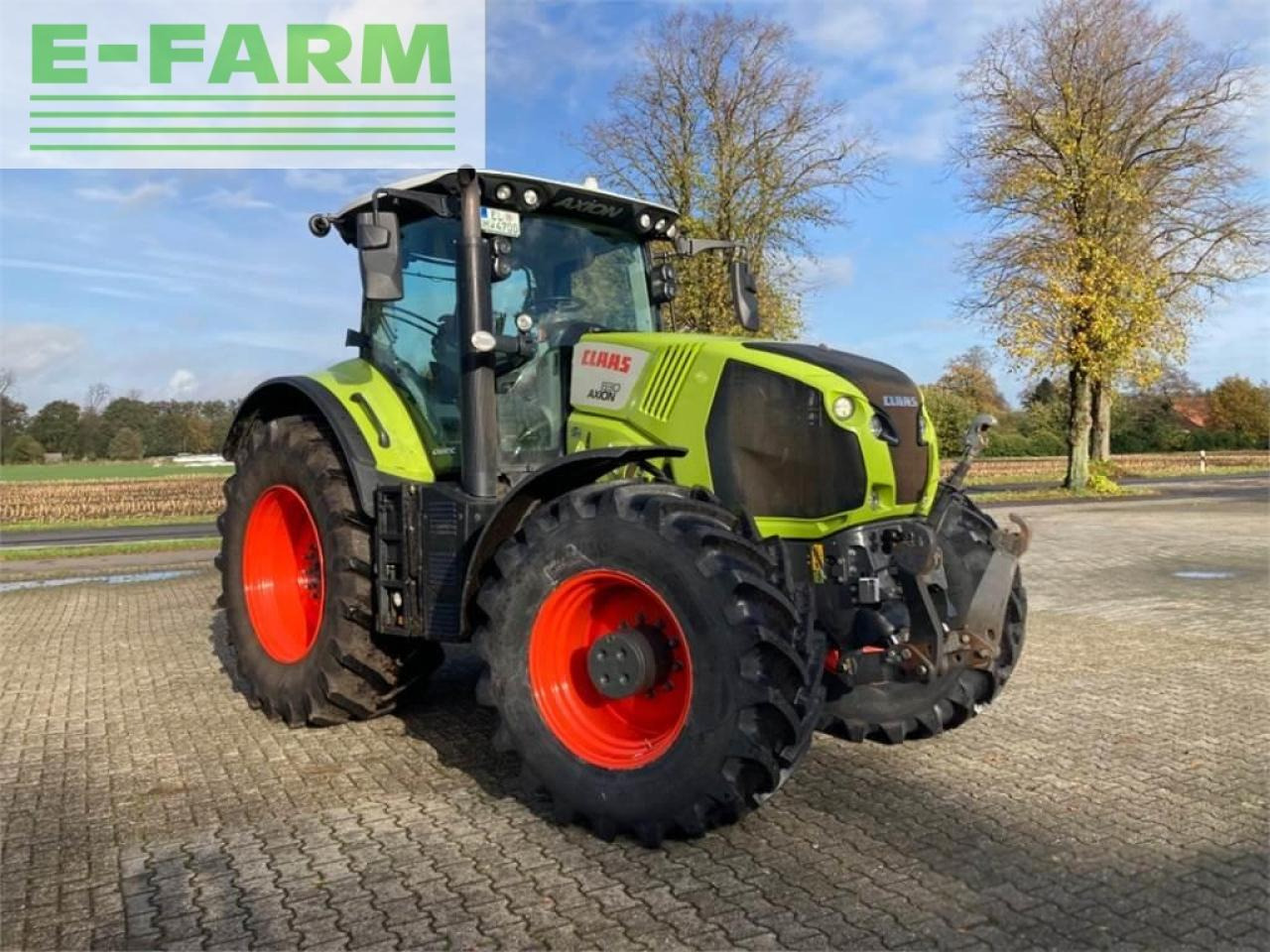 CLAAS axion 830 cebis - Farm tractor: picture 1 CLAAS axion 830 cebis - Farm tractor: picture 1