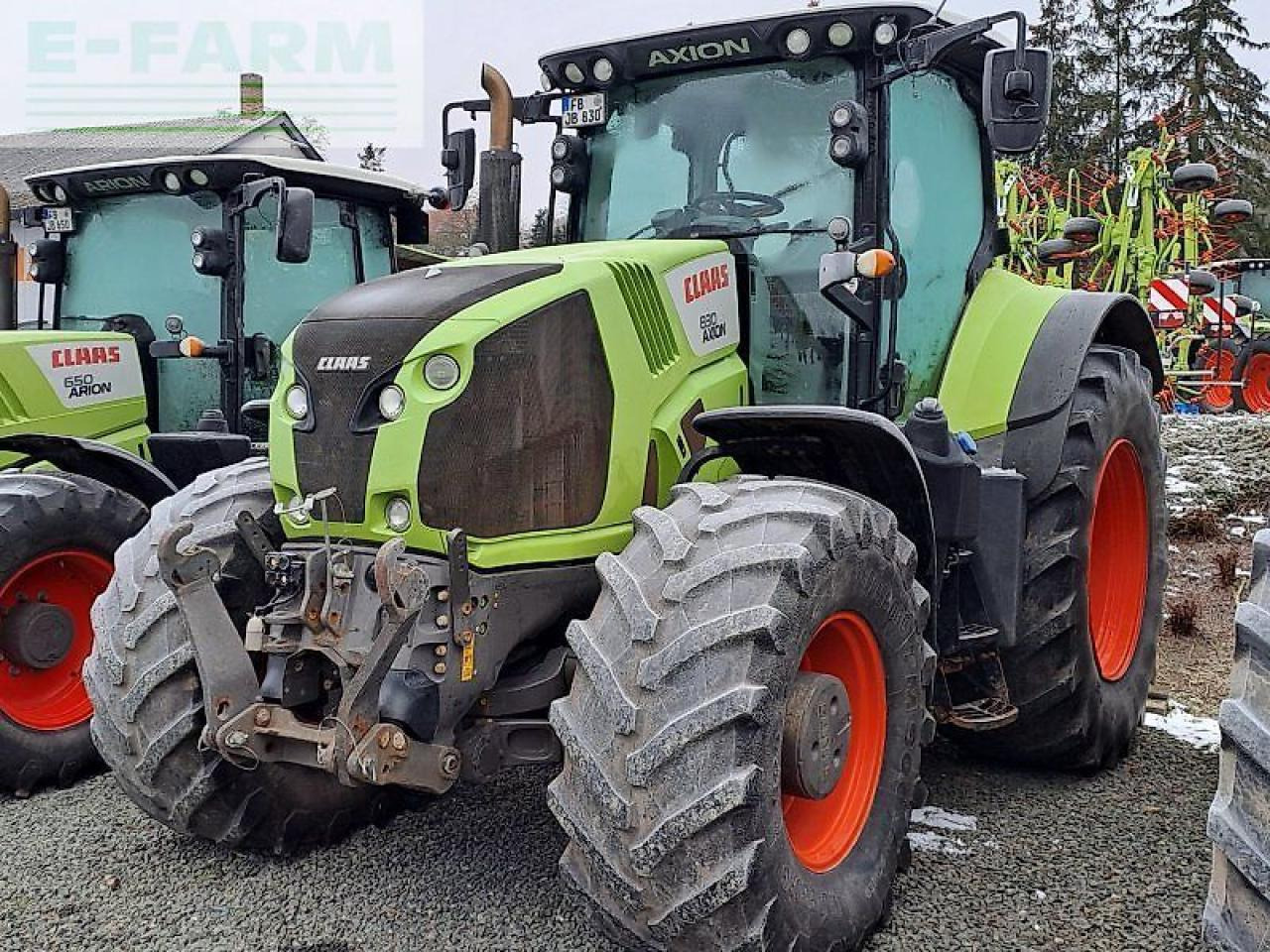 CLAAS axion 830 cmatic lu-paket CMATIC - Farm tractor: picture 1 CLAAS axion 830 cmatic lu-paket CMATIC - Farm tractor: picture 1
