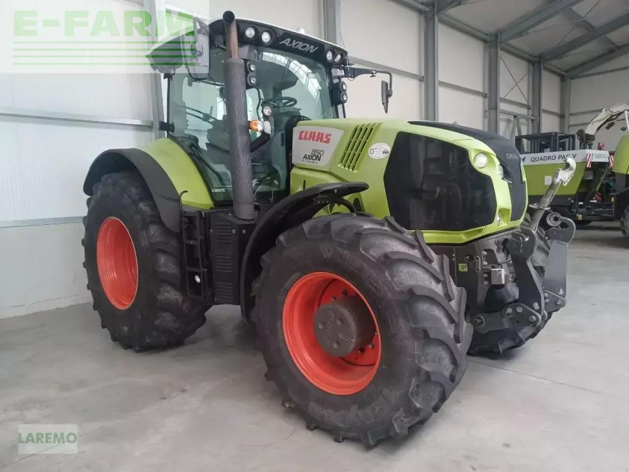 CLAAS axion 850 cmatic cebis CMATIC CEBIS - Farm tractor: picture 1 CLAAS axion 850 cmatic cebis CMATIC CEBIS - Farm tractor: picture 1