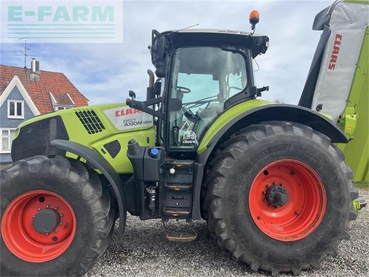 CLAAS axion 850 cmatic nye dæk CMATIC - Farm tractor: picture 3 CLAAS axion 850 cmatic nye dæk CMATIC - Farm tractor: picture 3