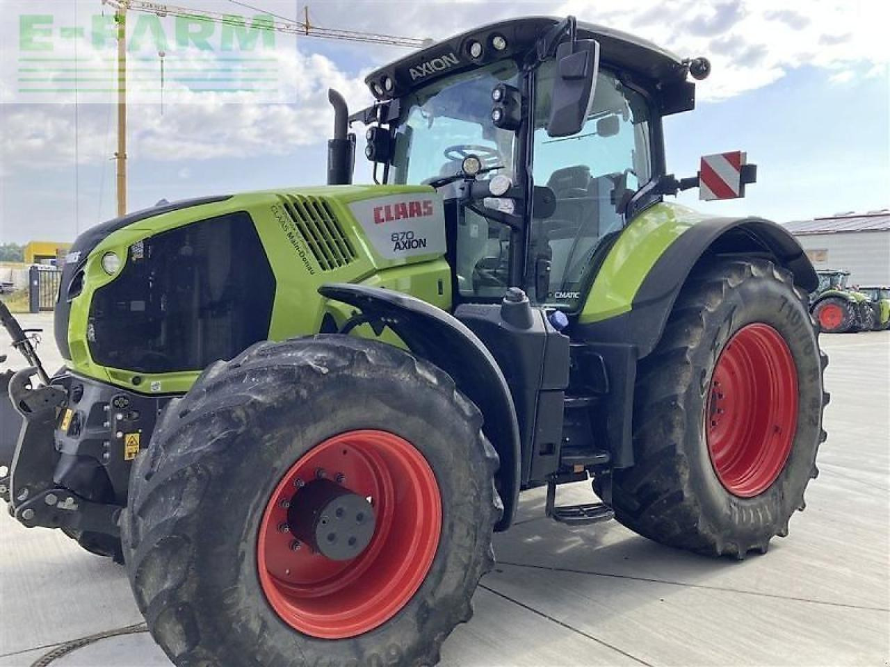 CLAAS axion 870 cmatic cebis CMATIC CEBIS - Farm tractor: picture 5 CLAAS axion 870 cmatic cebis CMATIC CEBIS - Farm tractor: picture 5