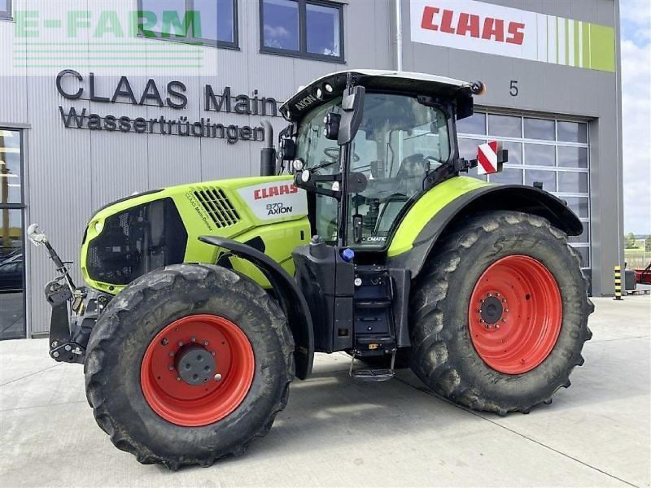 CLAAS axion 870 cmatic cebis CMATIC CEBIS - Farm tractor: picture 1 CLAAS axion 870 cmatic cebis CMATIC CEBIS - Farm tractor: picture 1