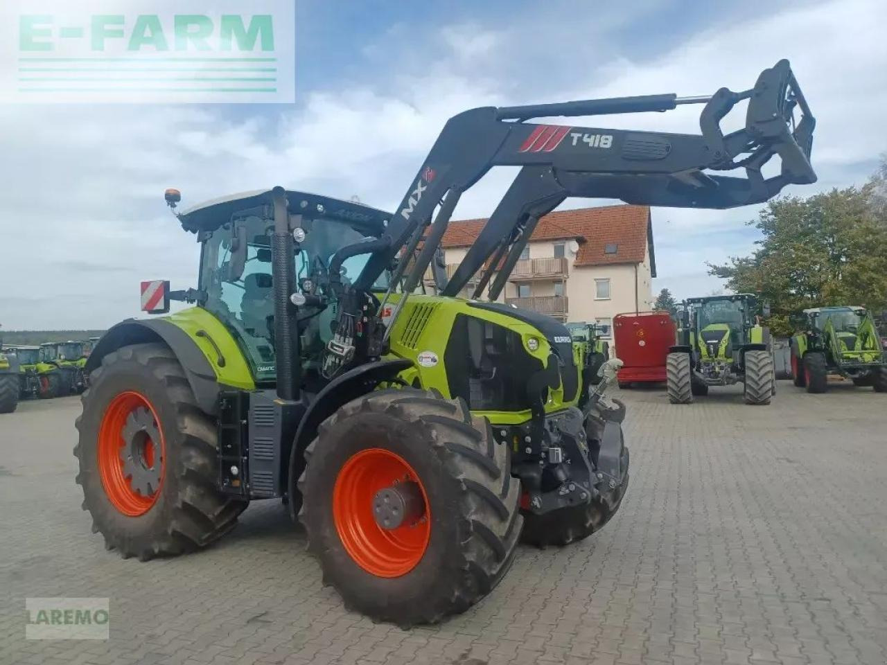 CLAAS axion 870 cmatic cebis + mx frontlader t 418 CMATIC CEBIS - Farm tractor: picture 2 CLAAS axion 870 cmatic cebis + mx frontlader t 418 CMATIC CEBIS - Farm tractor: picture 2