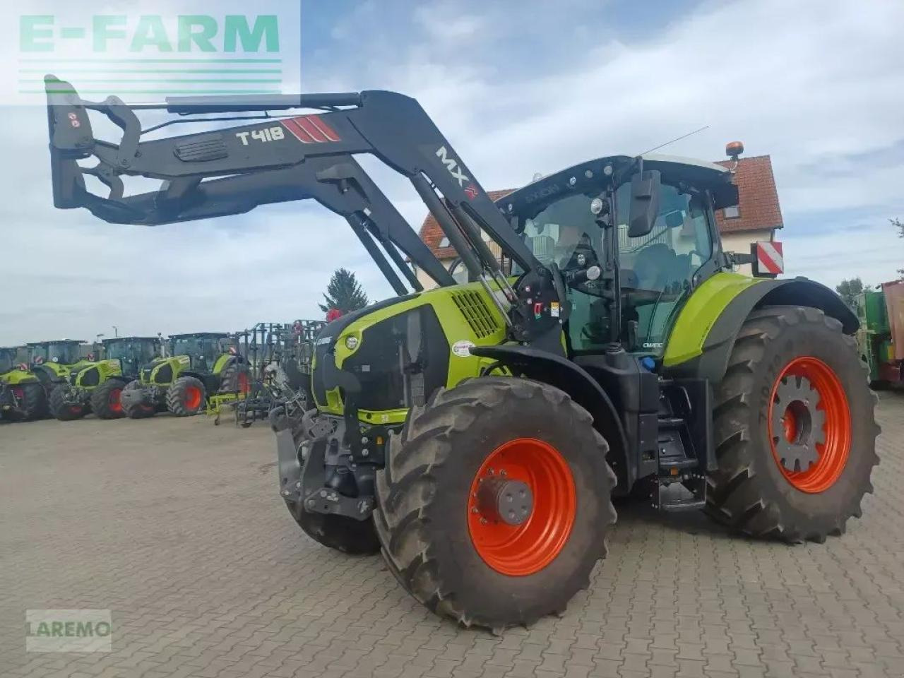 CLAAS axion 870 cmatic cebis + mx frontlader t 418 CMATIC CEBIS - Farm tractor: picture 1 CLAAS axion 870 cmatic cebis + mx frontlader t 418 CMATIC CEBIS - Farm tractor: picture 1