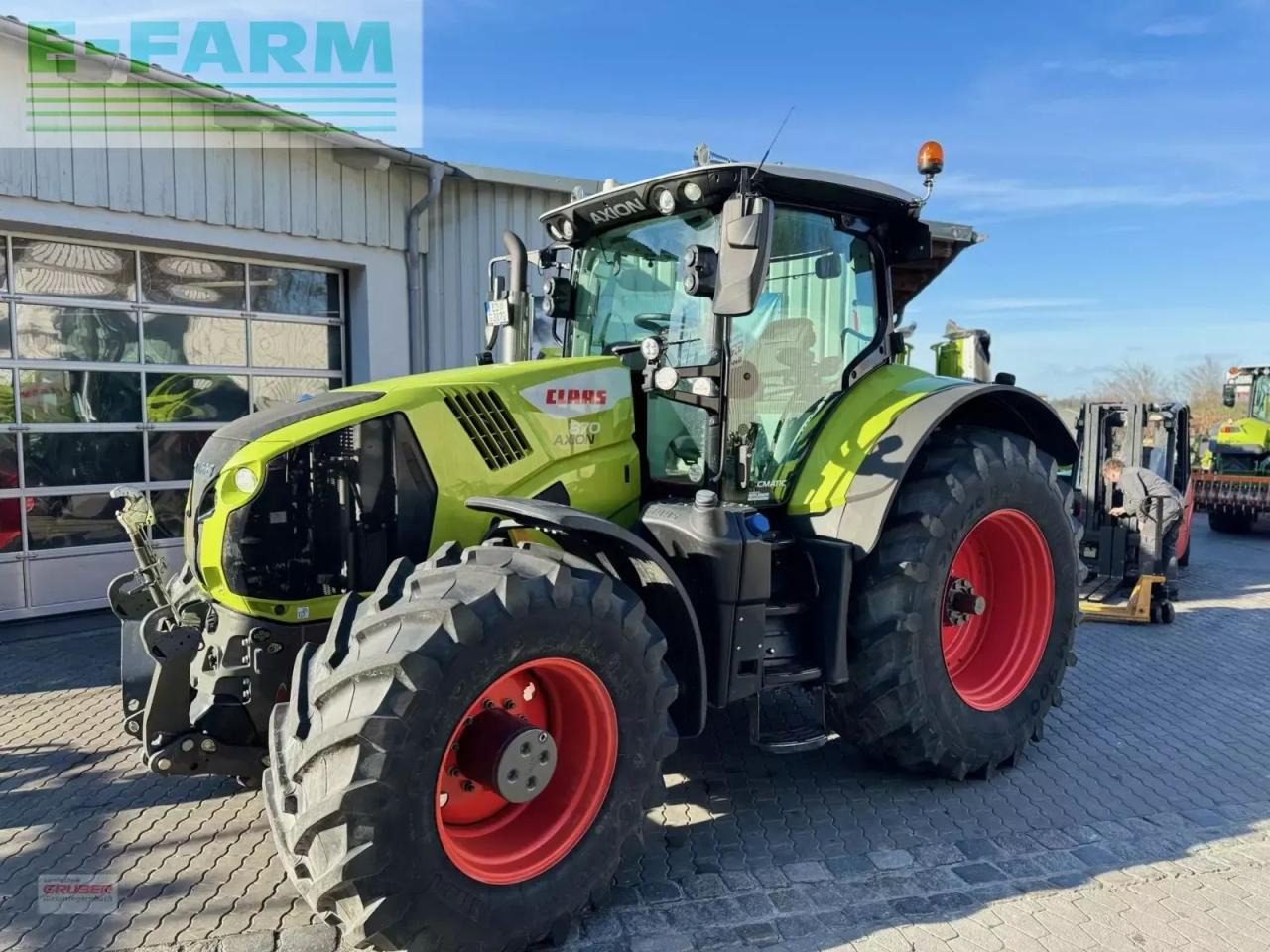 CLAAS axion 870 cmatic cis+ CMATIC CIS+ - Farm tractor: picture 1 CLAAS axion 870 cmatic cis+ CMATIC CIS+ - Farm tractor: picture 1