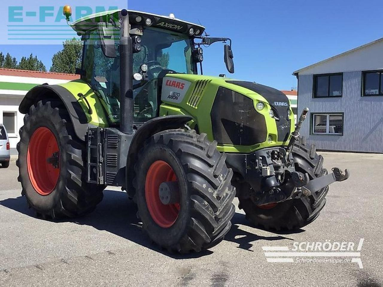 CLAAS axion 870 cmatic rtk CMATIC - Farm tractor: picture 1 CLAAS axion 870 cmatic rtk CMATIC - Farm tractor: picture 1