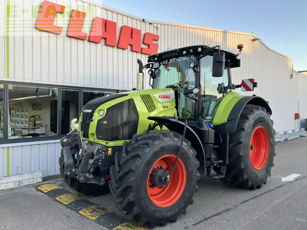 CLAAS axion 870 cmatic s5 sur mesure CMATIC - Farm tractor: picture 1 CLAAS axion 870 cmatic s5 sur mesure CMATIC - Farm tractor: picture 1