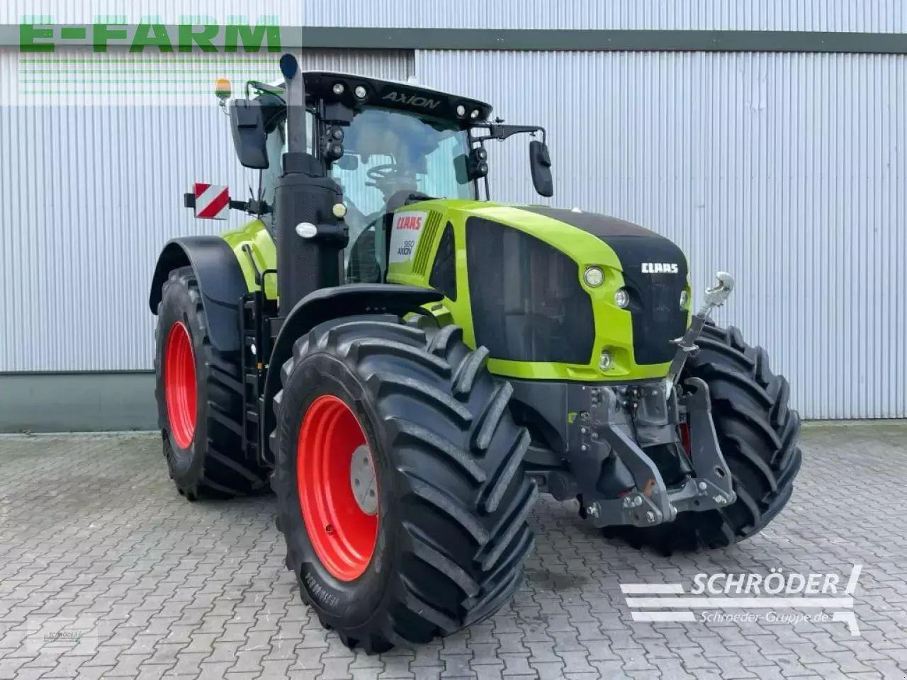 CLAAS axion 960 cmatic + maxicare + rtk - Farm tractor: picture 1 CLAAS axion 960 cmatic + maxicare + rtk - Farm tractor: picture 1