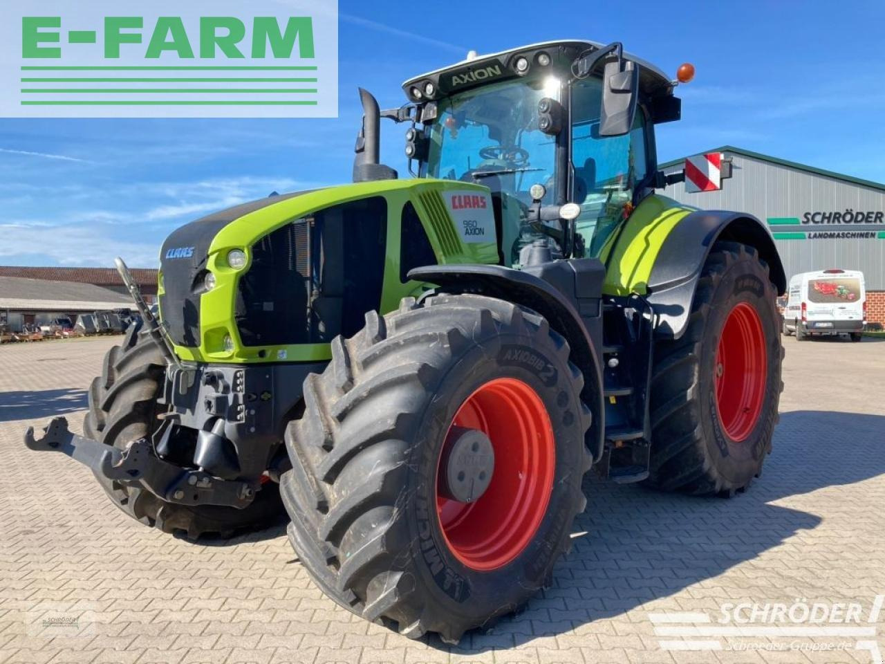 CLAAS axion 960 cmatic + maxicare + rtk - Farm tractor: picture 1 CLAAS axion 960 cmatic + maxicare + rtk - Farm tractor: picture 1