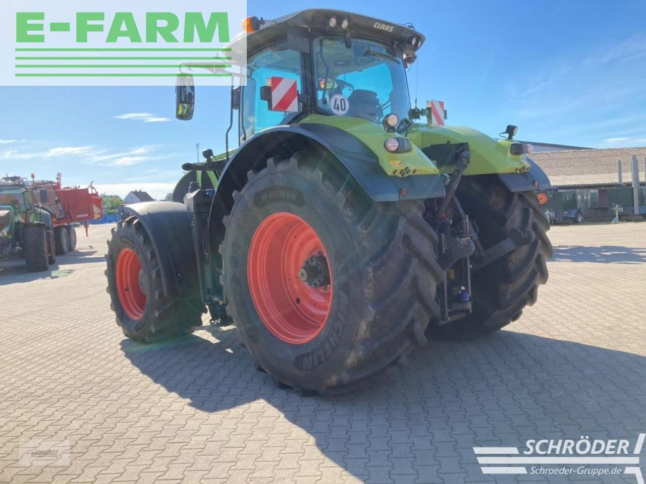 CLAAS axion 960 cmatic + maxicare + rtk - Farm tractor: picture 2 CLAAS axion 960 cmatic + maxicare + rtk - Farm tractor: picture 2
