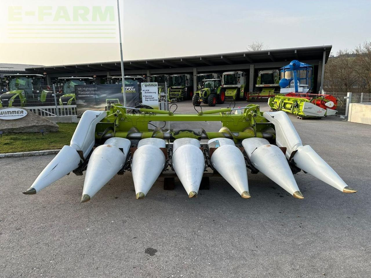CLAAS conspeed 6-70 fc - maispflücker / maispflücker - Forage harvester attachment: picture 2 CLAAS conspeed 6-70 fc - maispflücker / maispflücker - Forage harvester attachment: picture 2