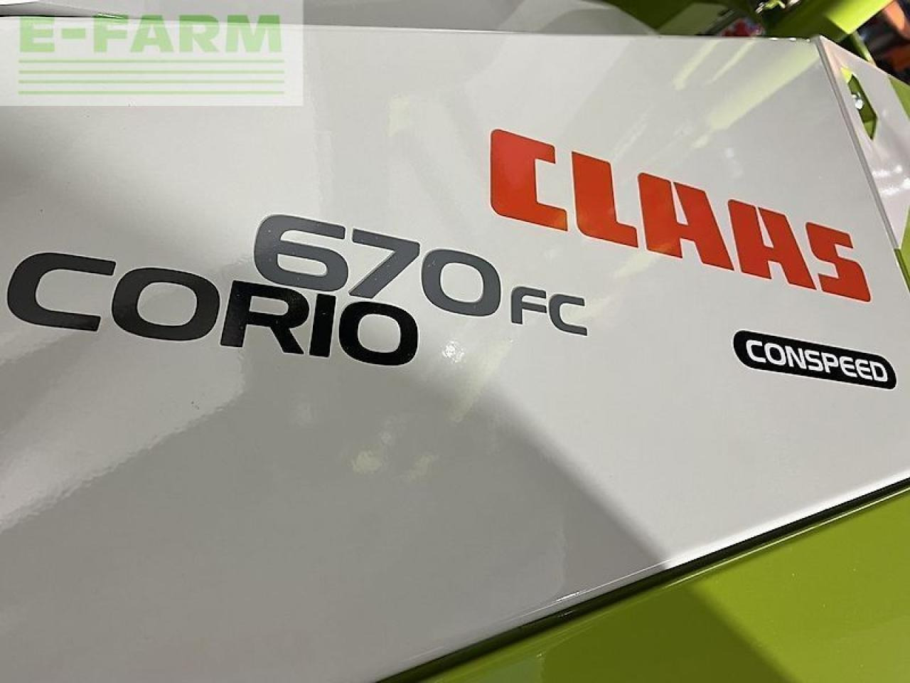 Forage harvester attachment CLAAS corio 670 fc conspeed - 6 reihen: picture 6