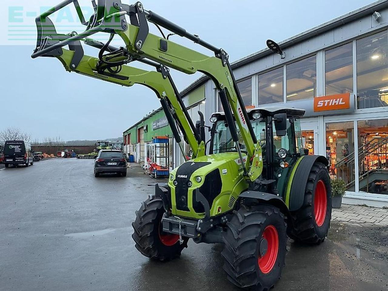 CLAAS elios 210 mit frontlader und klima / 75ps - Farm tractor: picture 1 CLAAS elios 210 mit frontlader und klima / 75ps - Farm tractor: picture 1