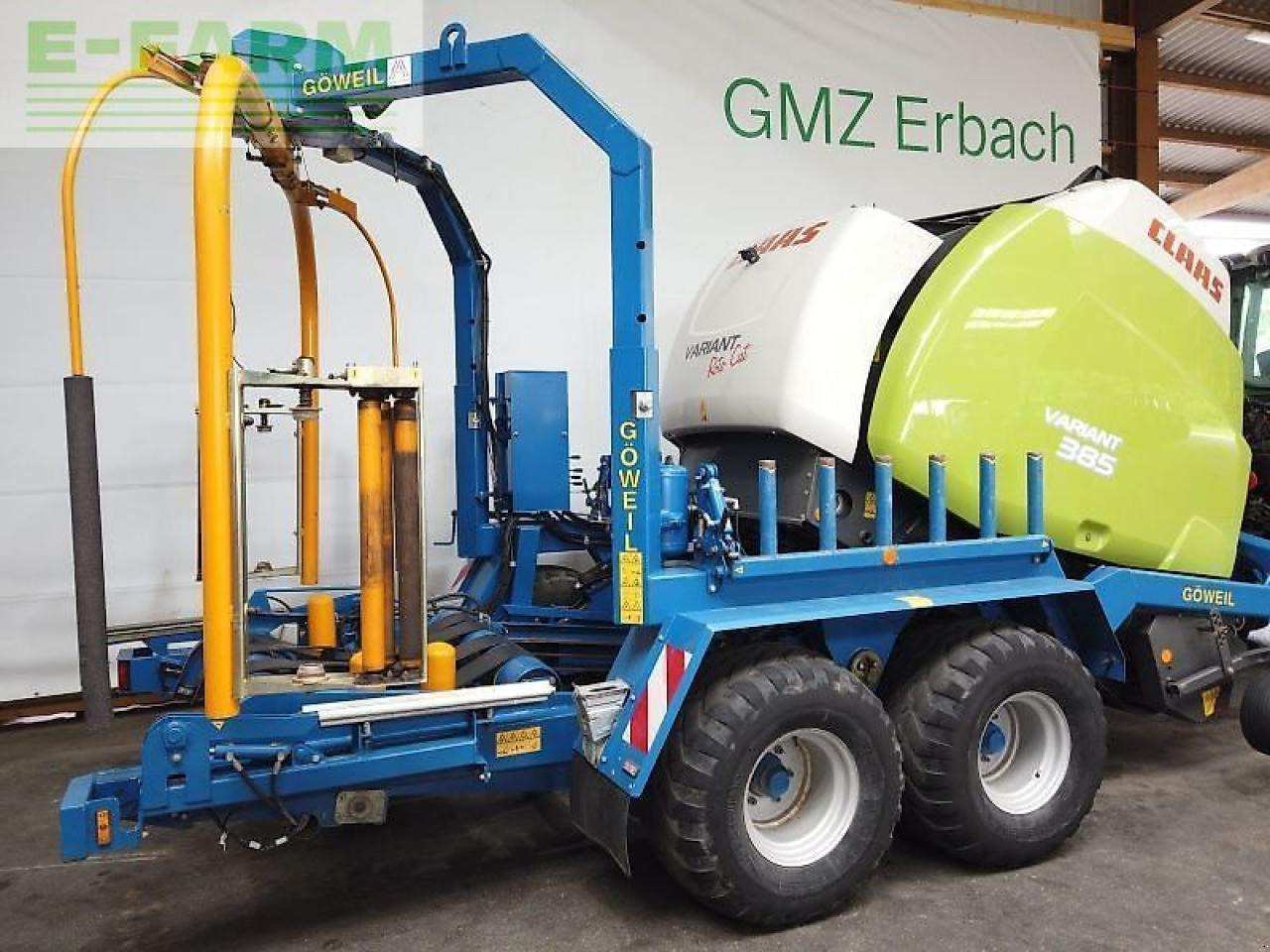 CLAAS gebr. rbp variant 385 - Square baler: picture 2 CLAAS gebr. rbp variant 385 - Square baler: picture 2
