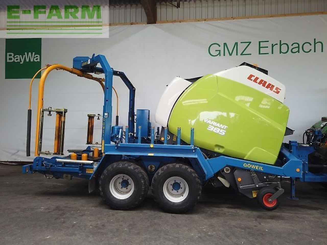 CLAAS gebr. rbp variant 385 - Square baler: picture 1 CLAAS gebr. rbp variant 385 - Square baler: picture 1