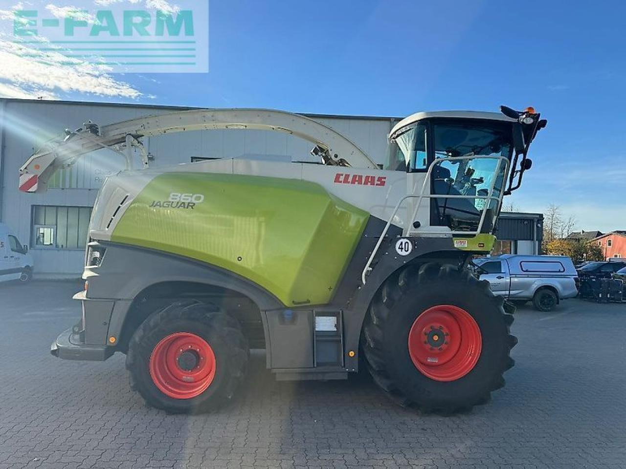 CLAAS jaguar 860 - Forage harvester: picture 5 CLAAS jaguar 860 - Forage harvester: picture 5