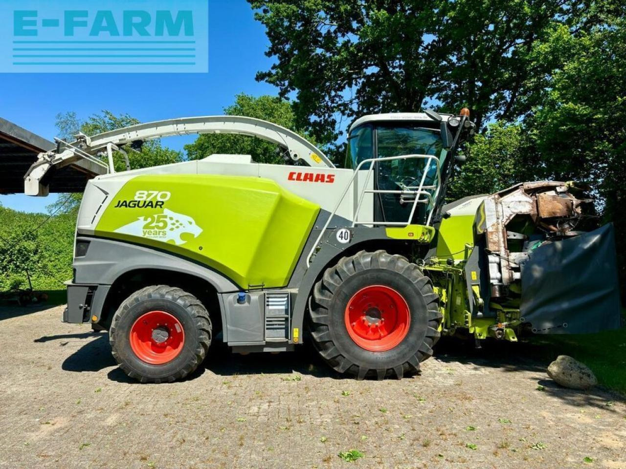 CLAAS jaguar 870 (496), orbis 600 sd, pu 300 profi con - Forage harvester: picture 4 CLAAS jaguar 870 (496), orbis 600 sd, pu 300 profi con - Forage harvester: picture 4