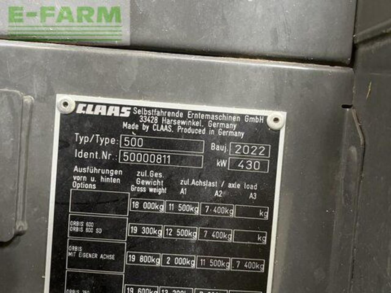 Forage harvester CLAAS jaguar 870: picture 18