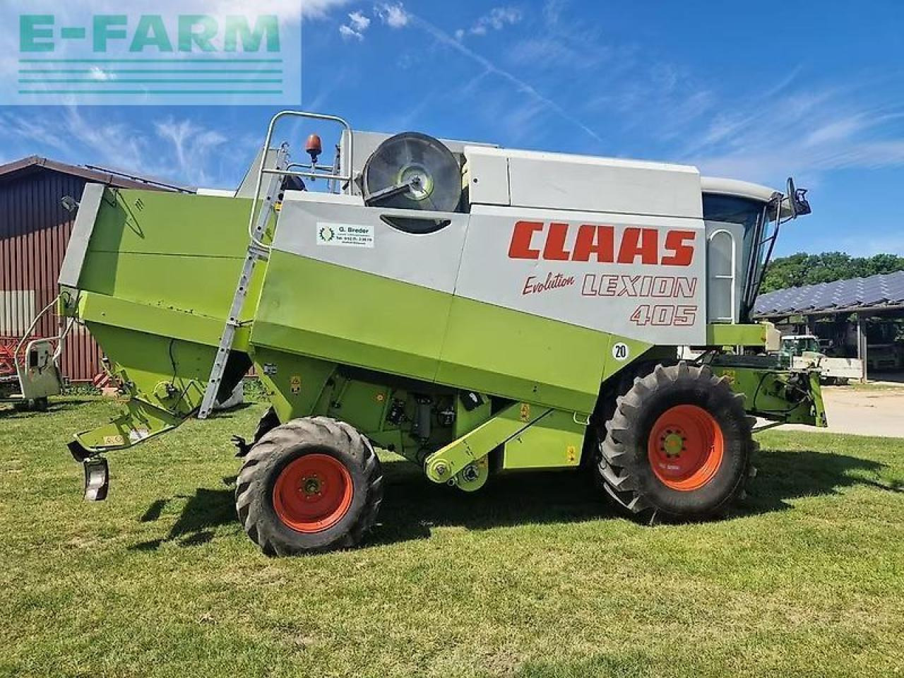 CLAAS lexion 405 - Combine harvester: picture 2 CLAAS lexion 405 - Combine harvester: picture 2