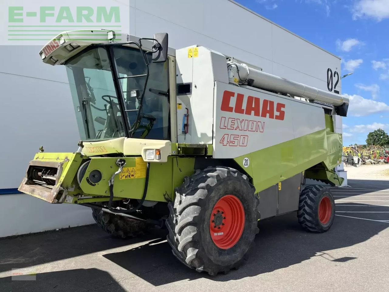 CLAAS lexion 450 - Combine harvester: picture 1 CLAAS lexion 450 - Combine harvester: picture 1