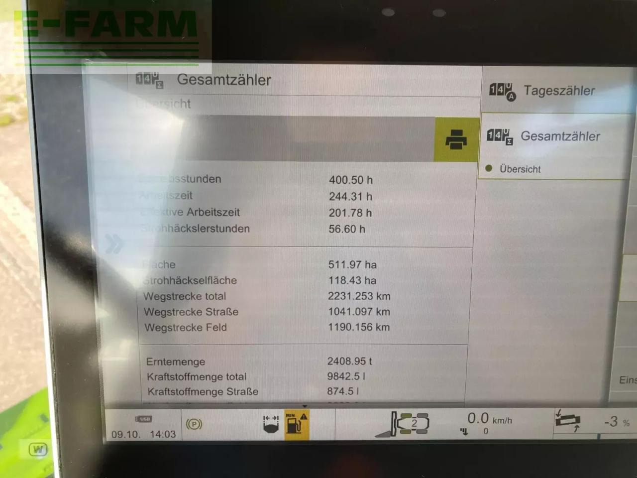 Combine harvester CLAAS lexion 5400: picture 27