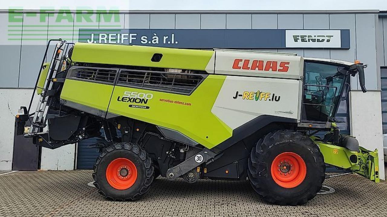 CLAAS lexion 5500 montana top zustand - Combine harvester: picture 4 CLAAS lexion 5500 montana top zustand - Combine harvester: picture 4