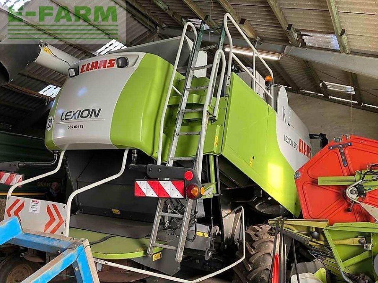 CLAAS lexion 570 - Combine harvester: picture 4 CLAAS lexion 570 - Combine harvester: picture 4