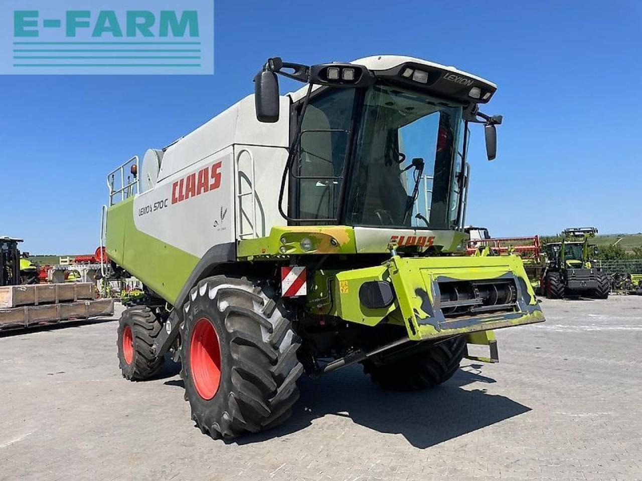 CLAAS lexion 570 montana - Combine harvester: picture 1 CLAAS lexion 570 montana - Combine harvester: picture 1