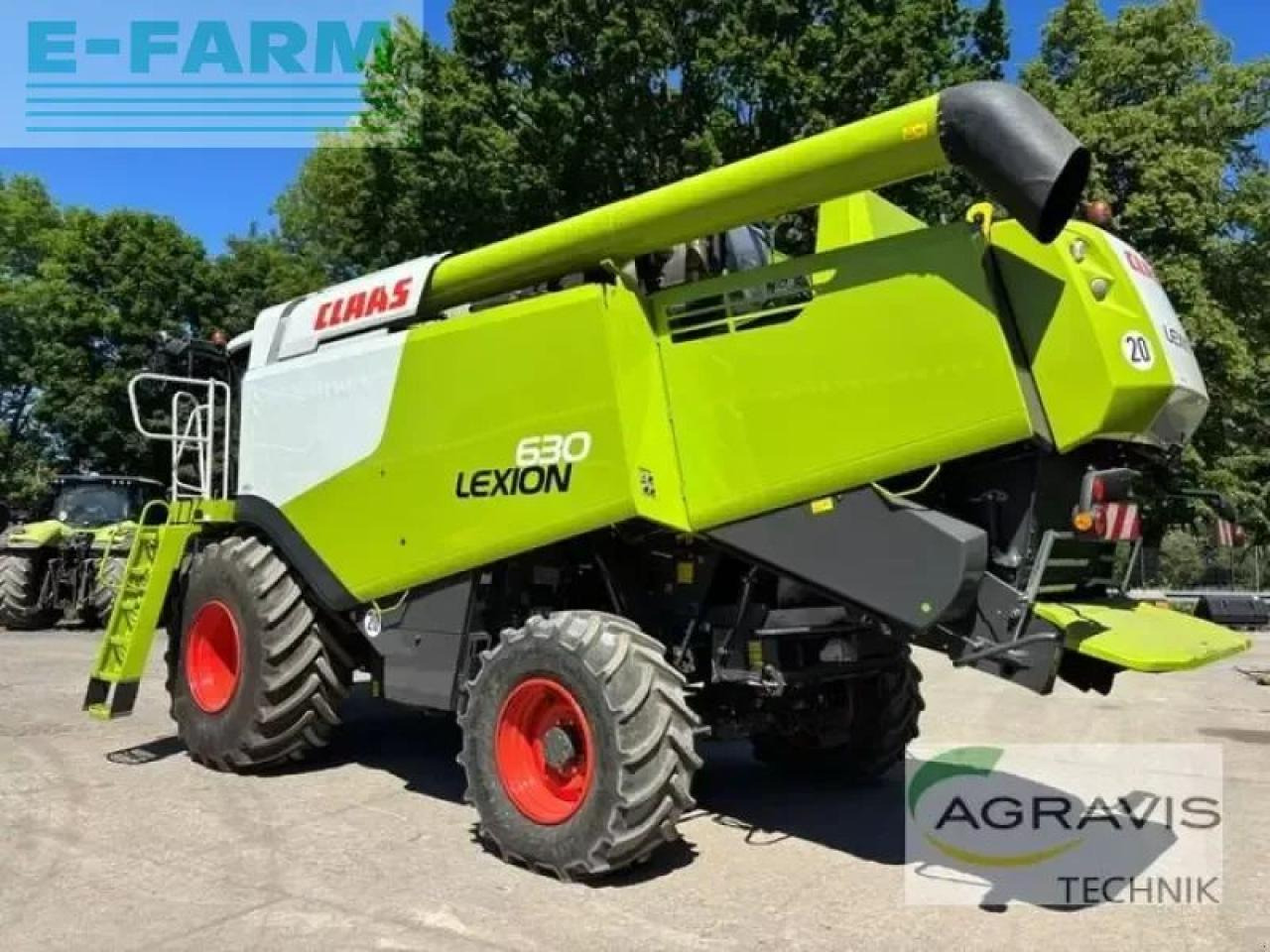 CLAAS lexion 630 - Combine harvester: picture 4 CLAAS lexion 630 - Combine harvester: picture 4