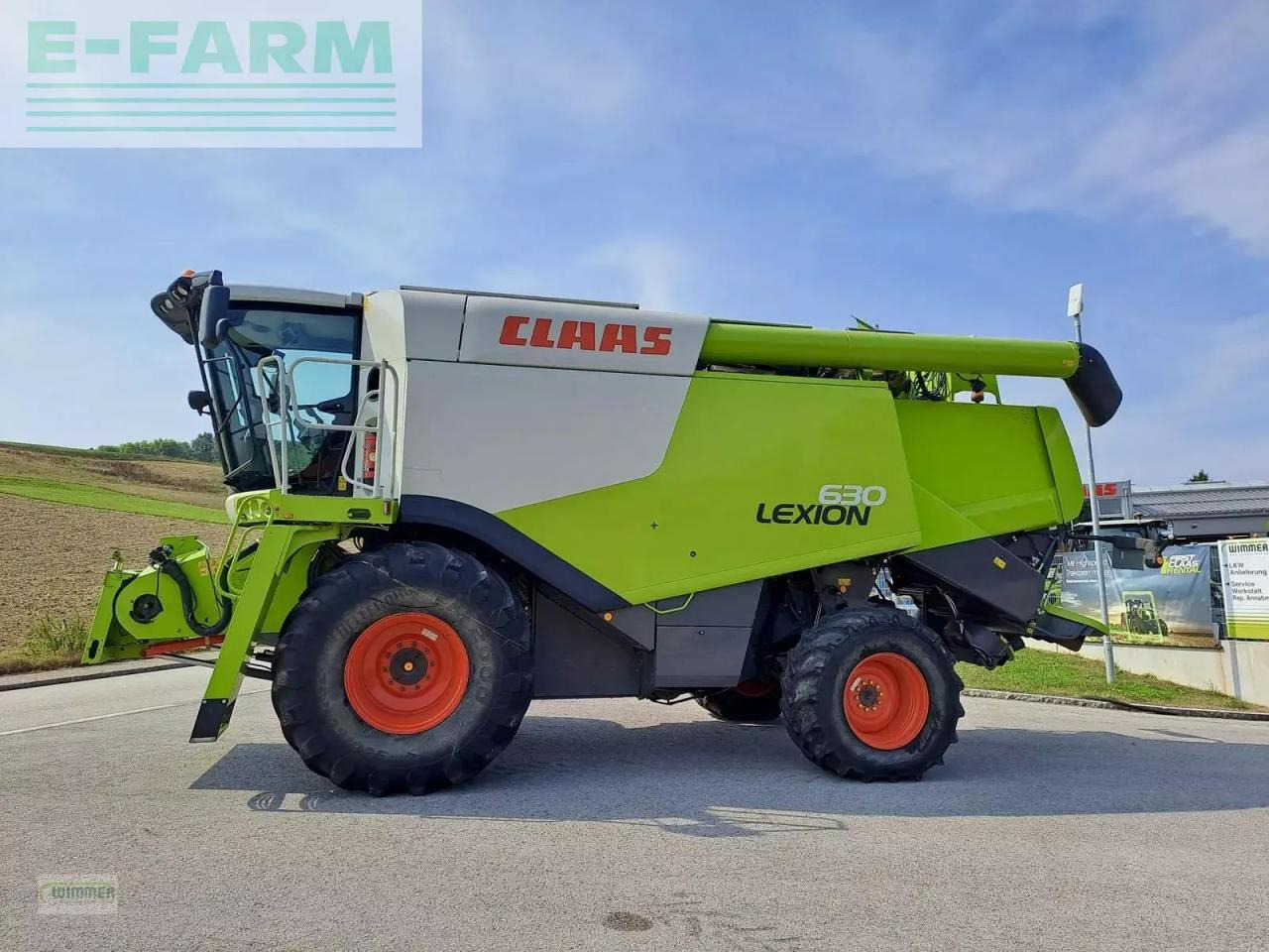 CLAAS lexion 630 - allrad - Combine harvester: picture 3 CLAAS lexion 630 - allrad - Combine harvester: picture 3