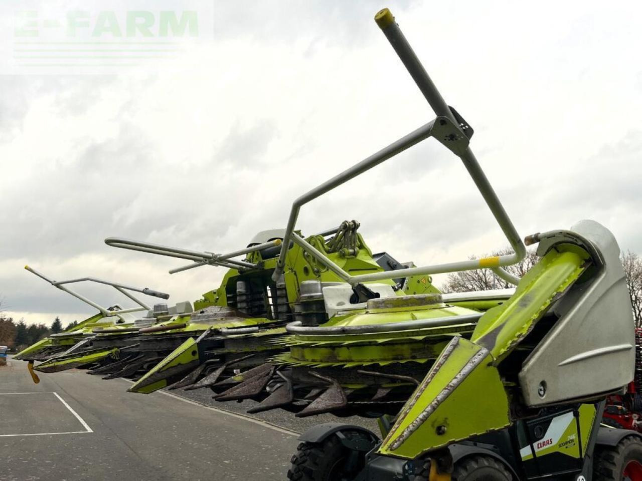 Forage harvester attachment CLAAS orbis 750 ac auto contour, 10-reiher, für jaguar: picture 16 Forage harvester attachment CLAAS orbis 750 ac auto contour, 10-reiher, für jaguar: picture 16