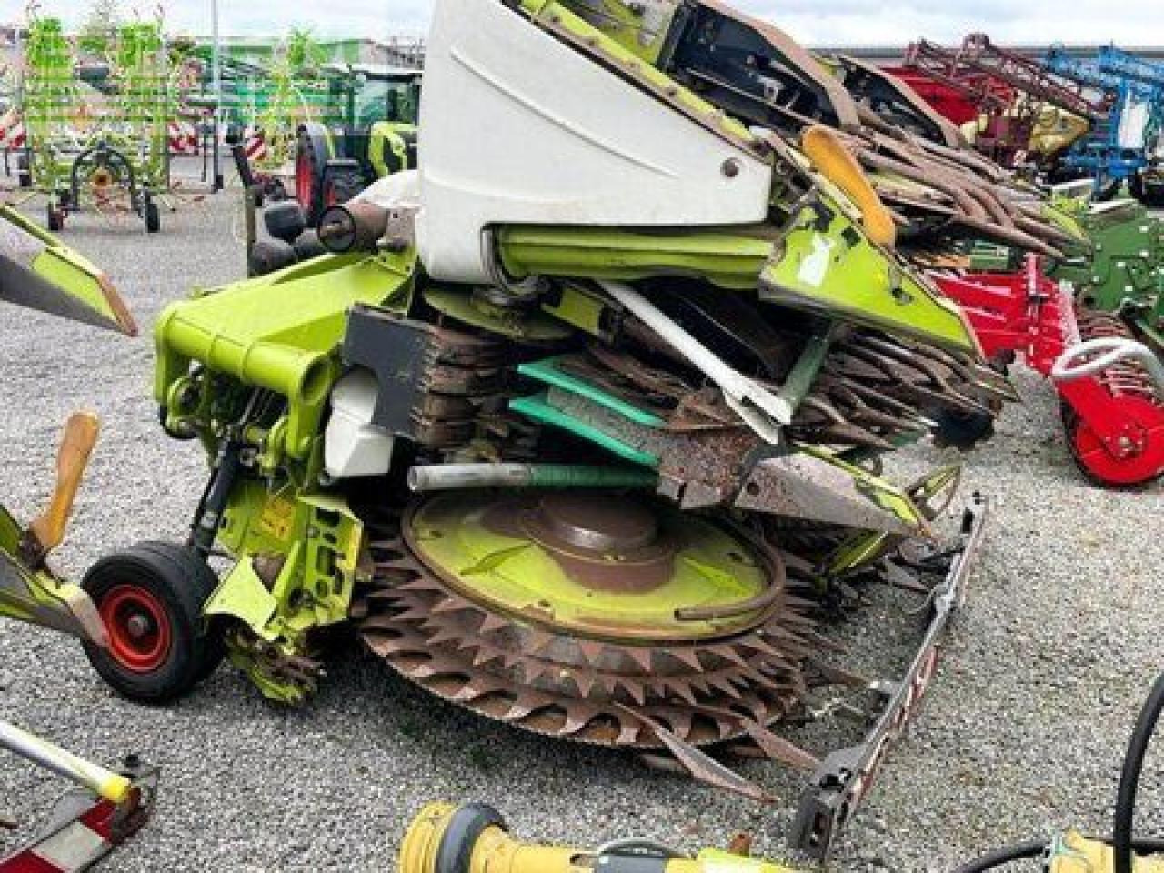 CLAAS orbis 750 ac auto contour, 10-reiher, für jaguar - Forage harvester attachment: picture 1 CLAAS orbis 750 ac auto contour, 10-reiher, für jaguar - Forage harvester attachment: picture 1