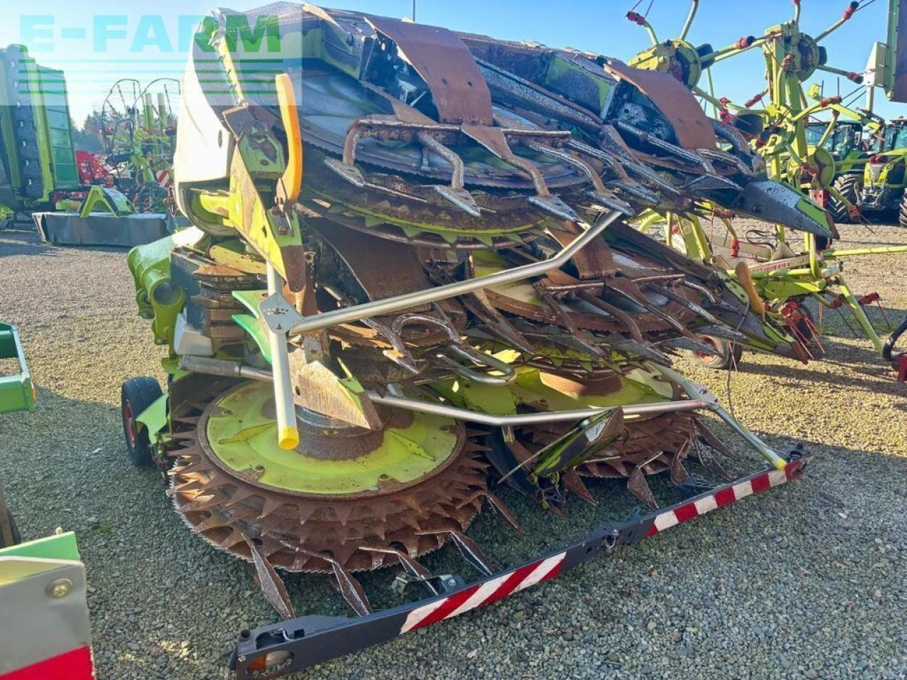 CLAAS orbis 750 ac auto contour, 10-reiher, für jaguar - Forage harvester attachment: picture 3 CLAAS orbis 750 ac auto contour, 10-reiher, für jaguar - Forage harvester attachment: picture 3