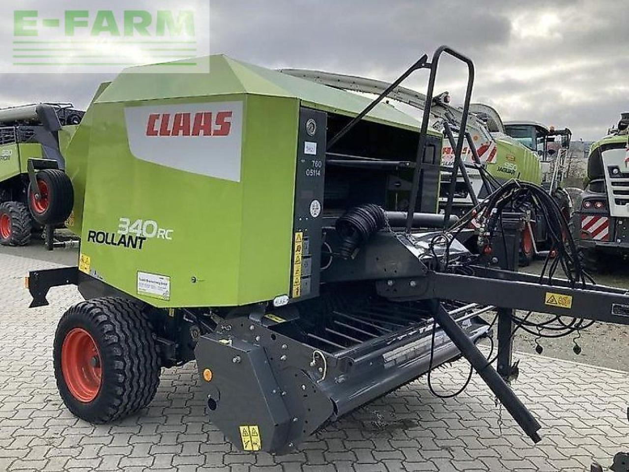 CLAAS rollant 340 rc - Square baler: picture 1 CLAAS rollant 340 rc - Square baler: picture 1