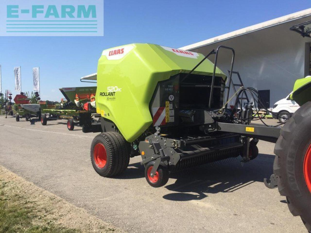 CLAAS rollant 520 rc - Square baler: picture 1 CLAAS rollant 520 rc - Square baler: picture 1