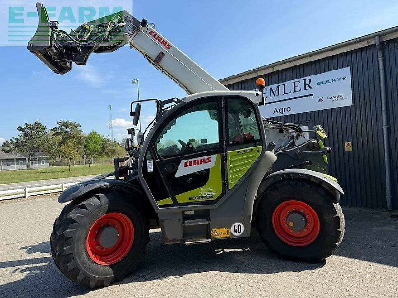 CLAAS scorpion 7055 - Telescopic handler: picture 1 CLAAS scorpion 7055 - Telescopic handler: picture 1
