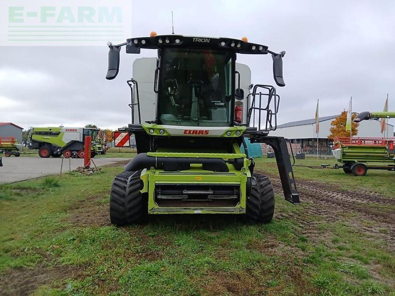 CLAAS trion 660 tt - Combine harvester: picture 2 CLAAS trion 660 tt - Combine harvester: picture 2