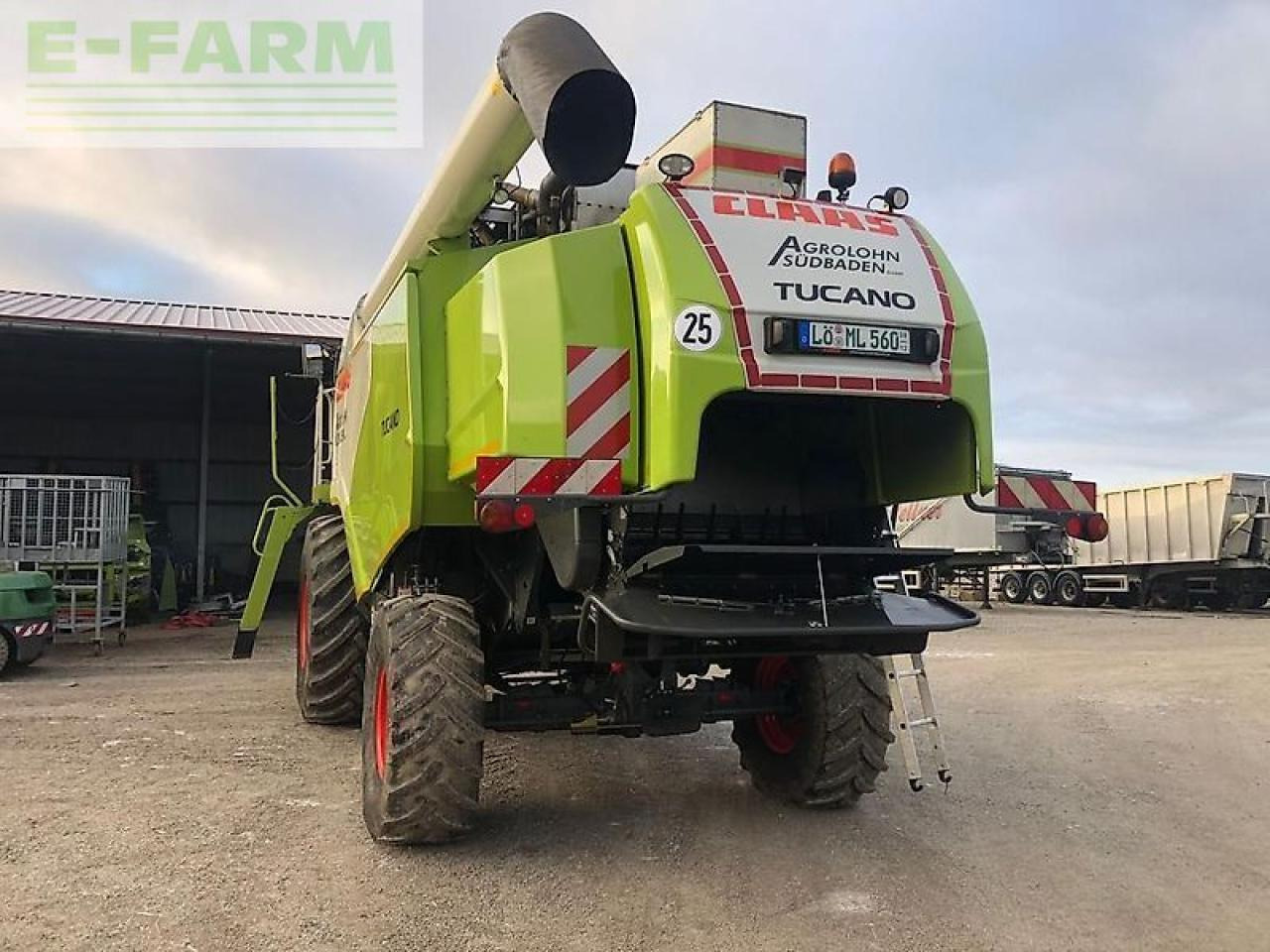 CLAAS tucano 560 - Combine harvester: picture 3 CLAAS tucano 560 - Combine harvester: picture 3