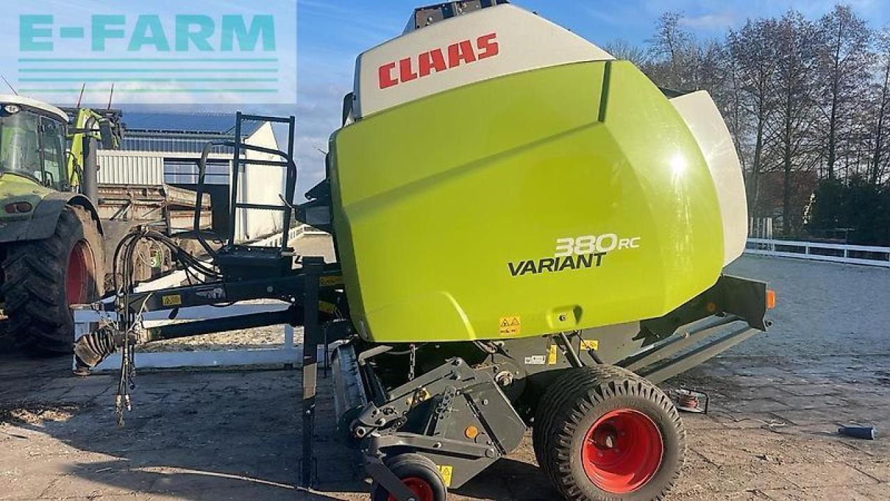 CLAAS variant 380 rc - Square baler: picture 1 CLAAS variant 380 rc - Square baler: picture 1