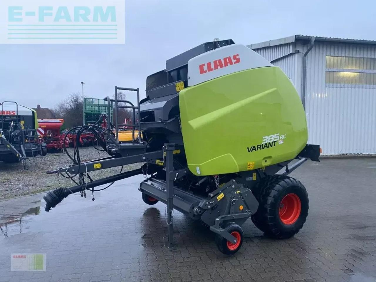 CLAAS variant 385 rc pro mit 1 satz neuen endlosriemen - Square baler: picture 1 CLAAS variant 385 rc pro mit 1 satz neuen endlosriemen - Square baler: picture 1