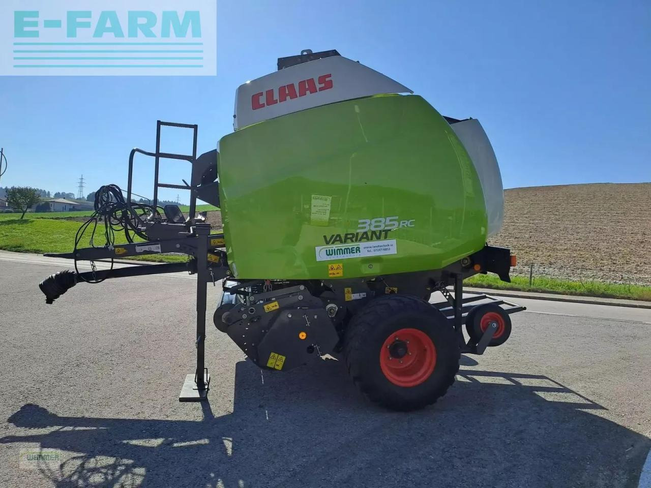 CLAAS variant 385 rc - rundballenpresse - Square baler: picture 4 CLAAS variant 385 rc - rundballenpresse - Square baler: picture 4